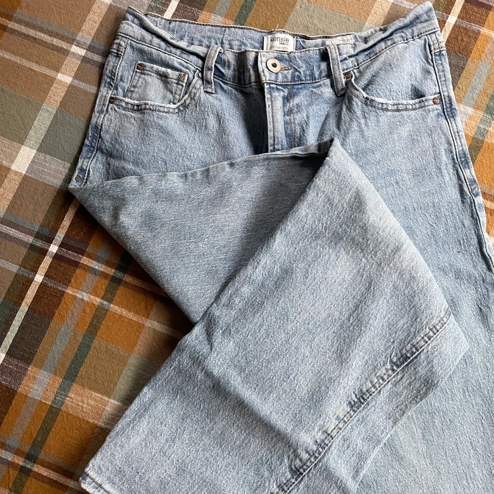 Kensie jeans (6/28) the willow relaxed wide leg jean